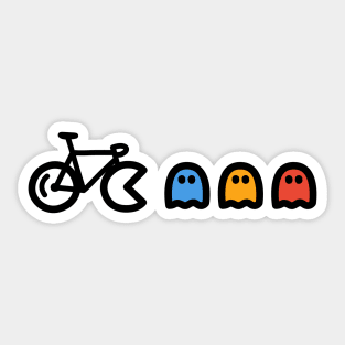 Retro Bicycle Game Sticker